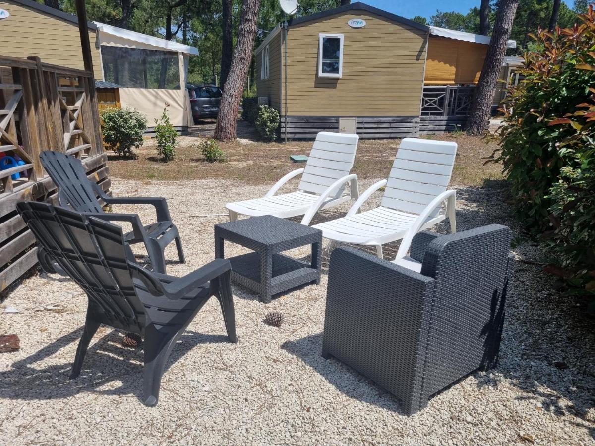 Mobil Home 6 Personnes Camping 5 Etoiles Vendays-Montalivet Buitenkant foto
